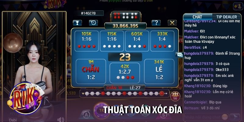 thuật toán xóc đĩa